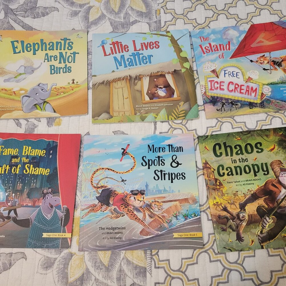 6 Brave books